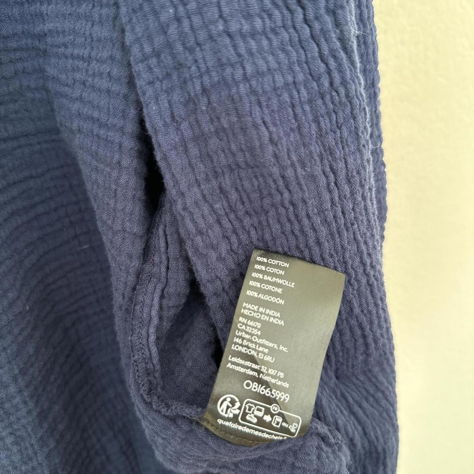 Other FREE PEOPLE Women's M Loose Short Sleeve Blue 100% cotton Size M / US 6-8 / IT 42-44 - 2 Thumbnail