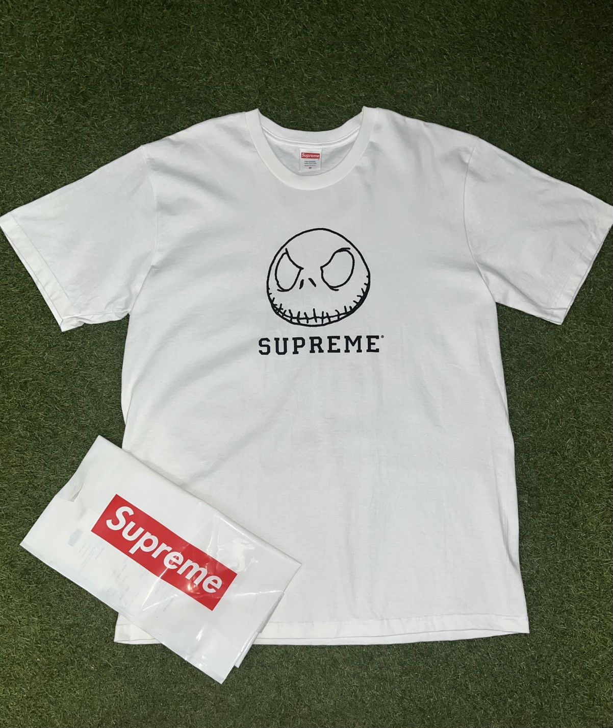 Supreme Jack Skellington Skeleton Tee