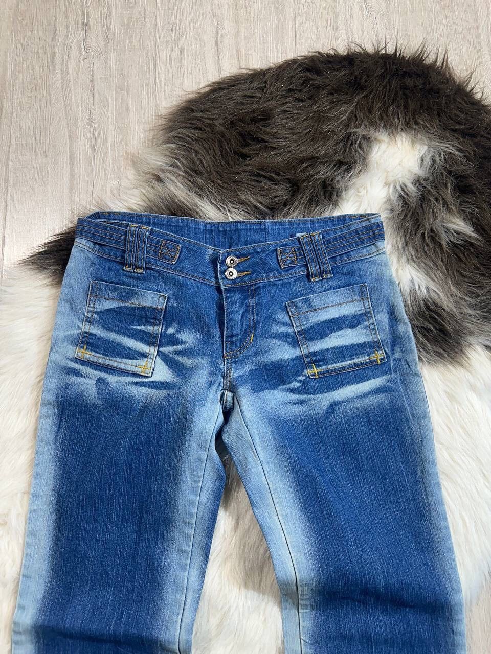 Vintage Vintage Flared Jeans Size 34" / US 12 / IT 48 - 3 Thumbnail