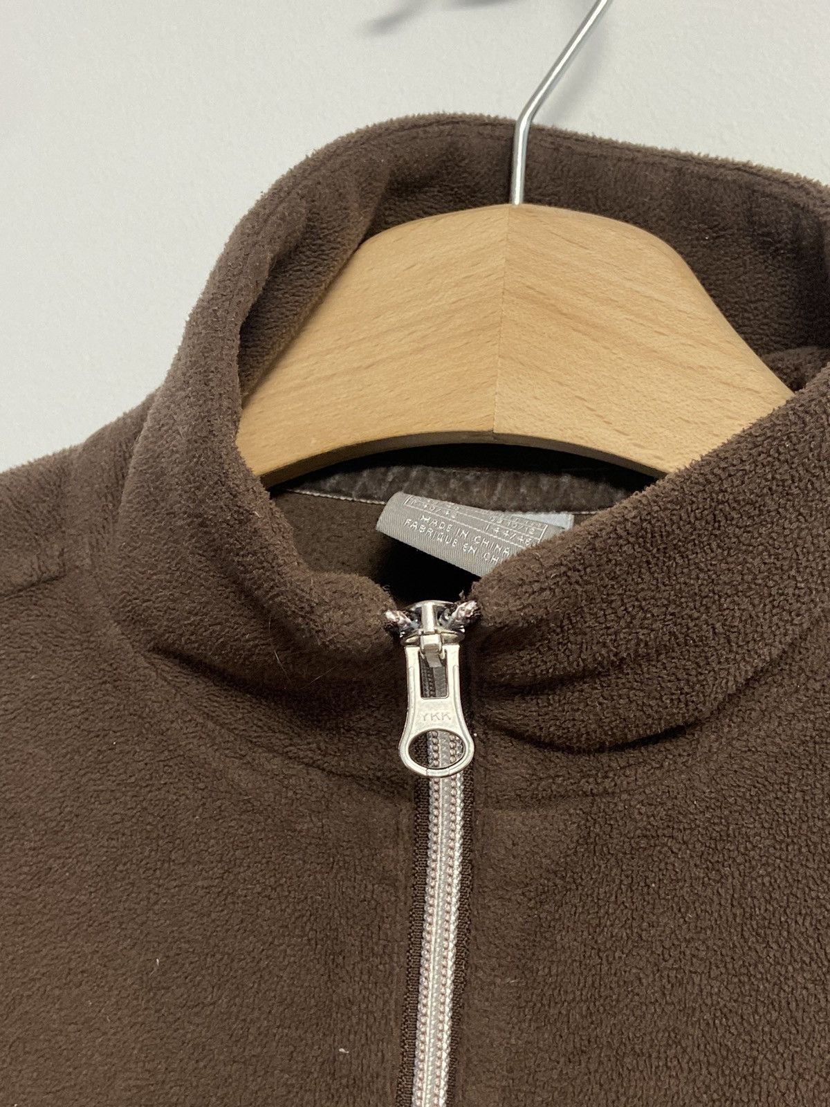 Vintage Nike Vintage Track Top Brown Style y2k Fleece Size M / US 6-8 / IT 42-44 - 6 Thumbnail