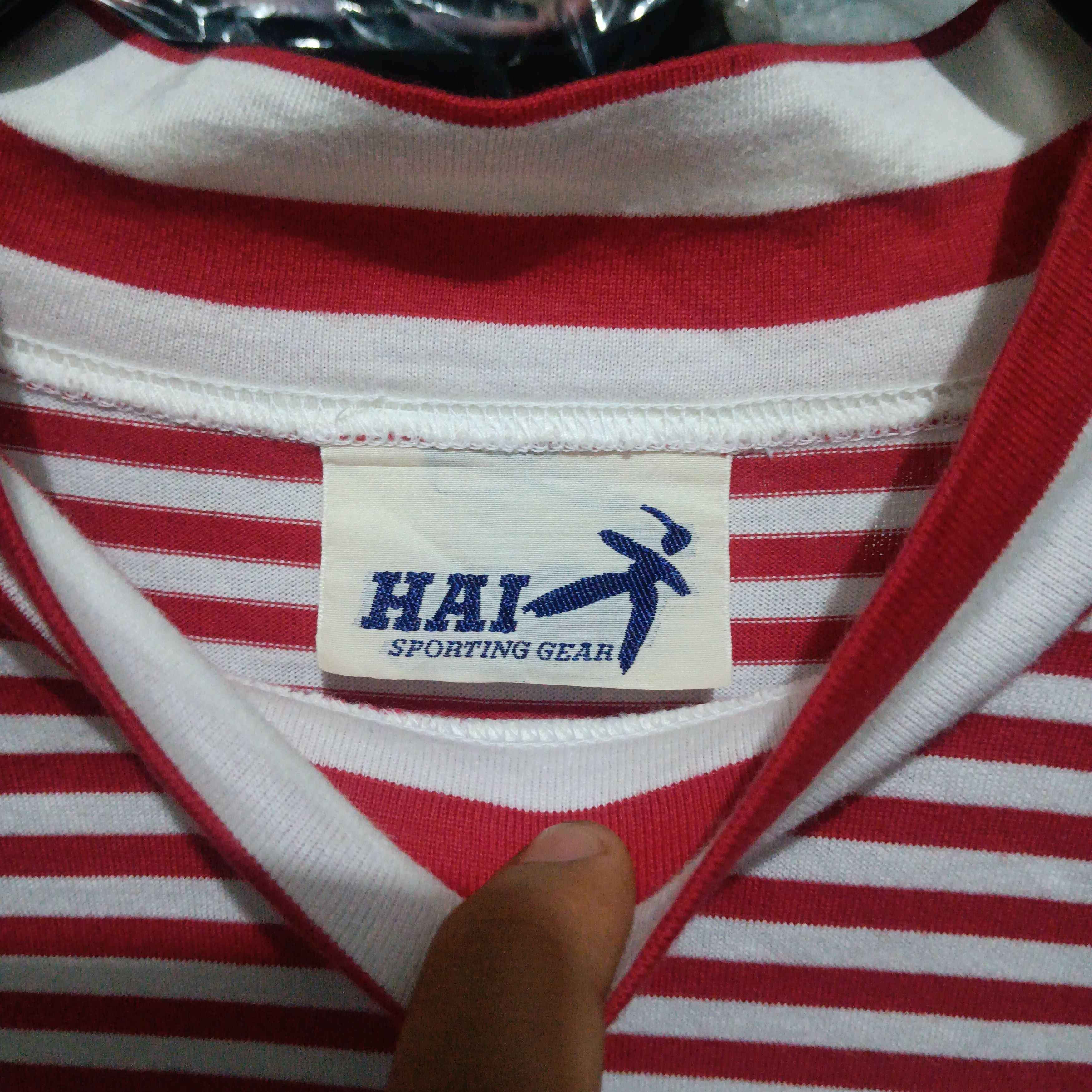 Hai Sporting Gear Hai Sporting Gear stripe graphic t-shirt Size US L / EU 52-54 / 3 - 5 Thumbnail