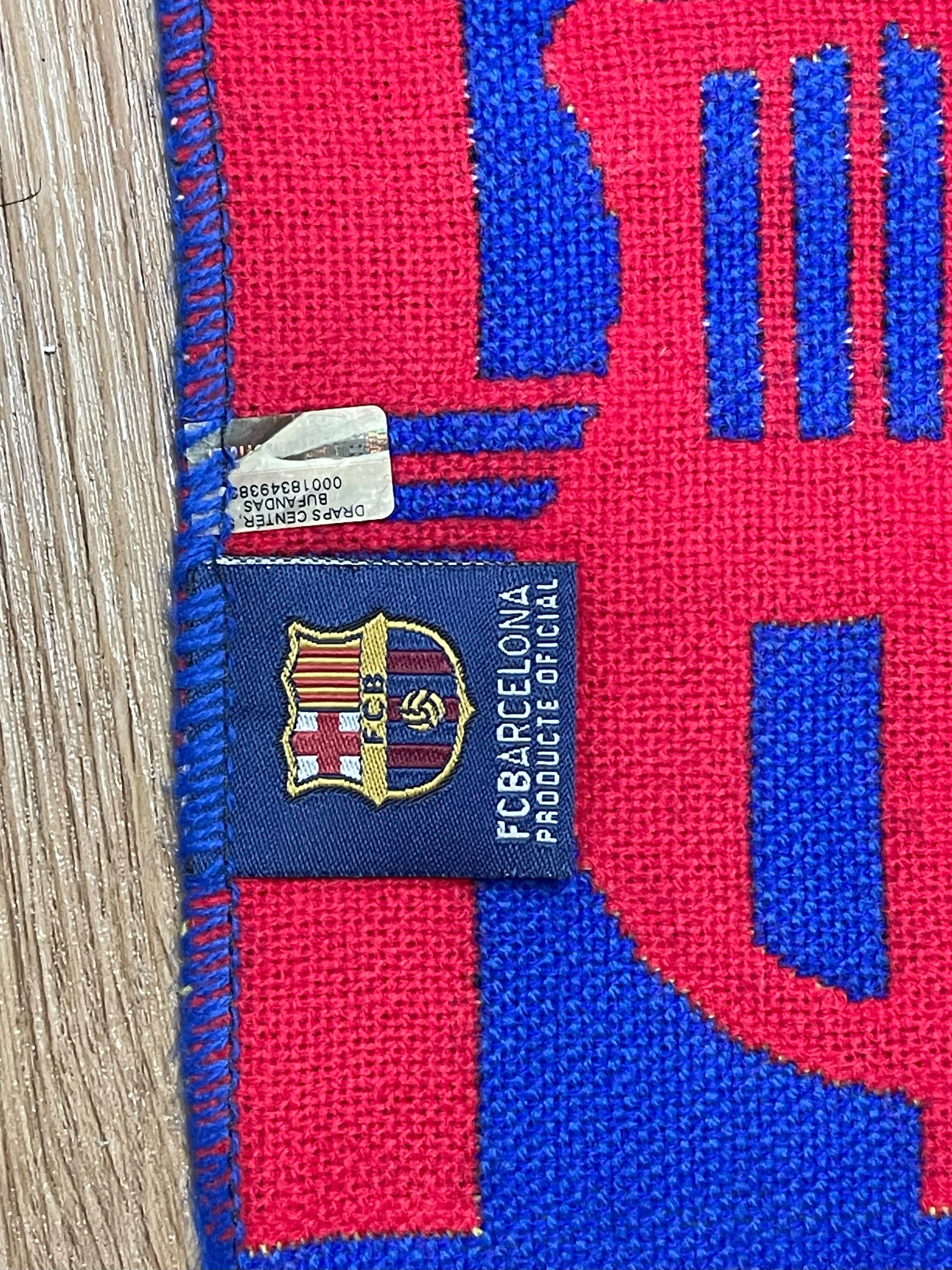 Vintage Vintage Barcelona FC Scarf / Muffler - 6069 Size ONE SIZE - 6 Thumbnail