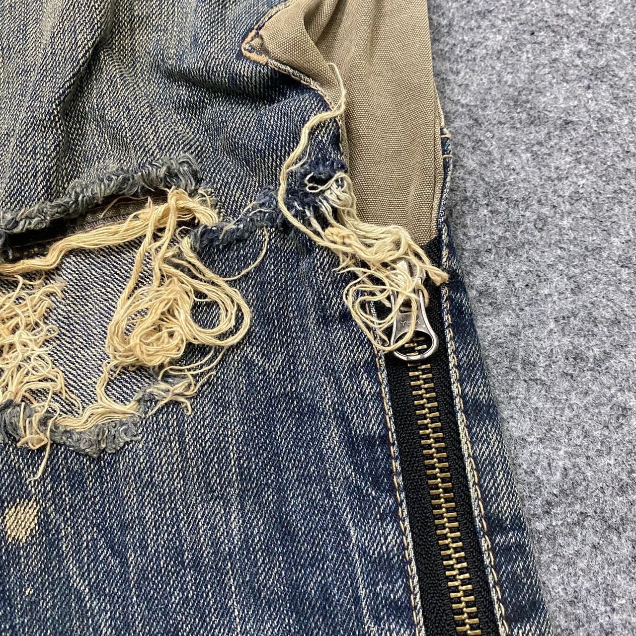 Hysteric Glamour 💥Best Offer💥Vintage PPFM Punk Distressed Denim Size US 32 / EU 48 - 10 Thumbnail