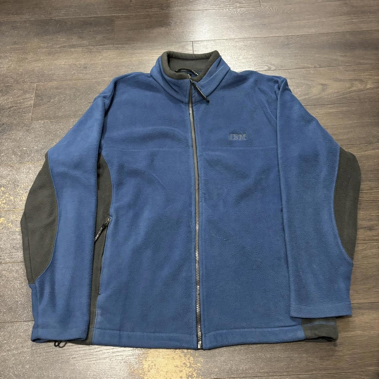 Apple Vintage IBM fleece zip up sweatshirt/light jacket 00s S Size US S / EU 44-46 / 1 - 3 Thumbnail