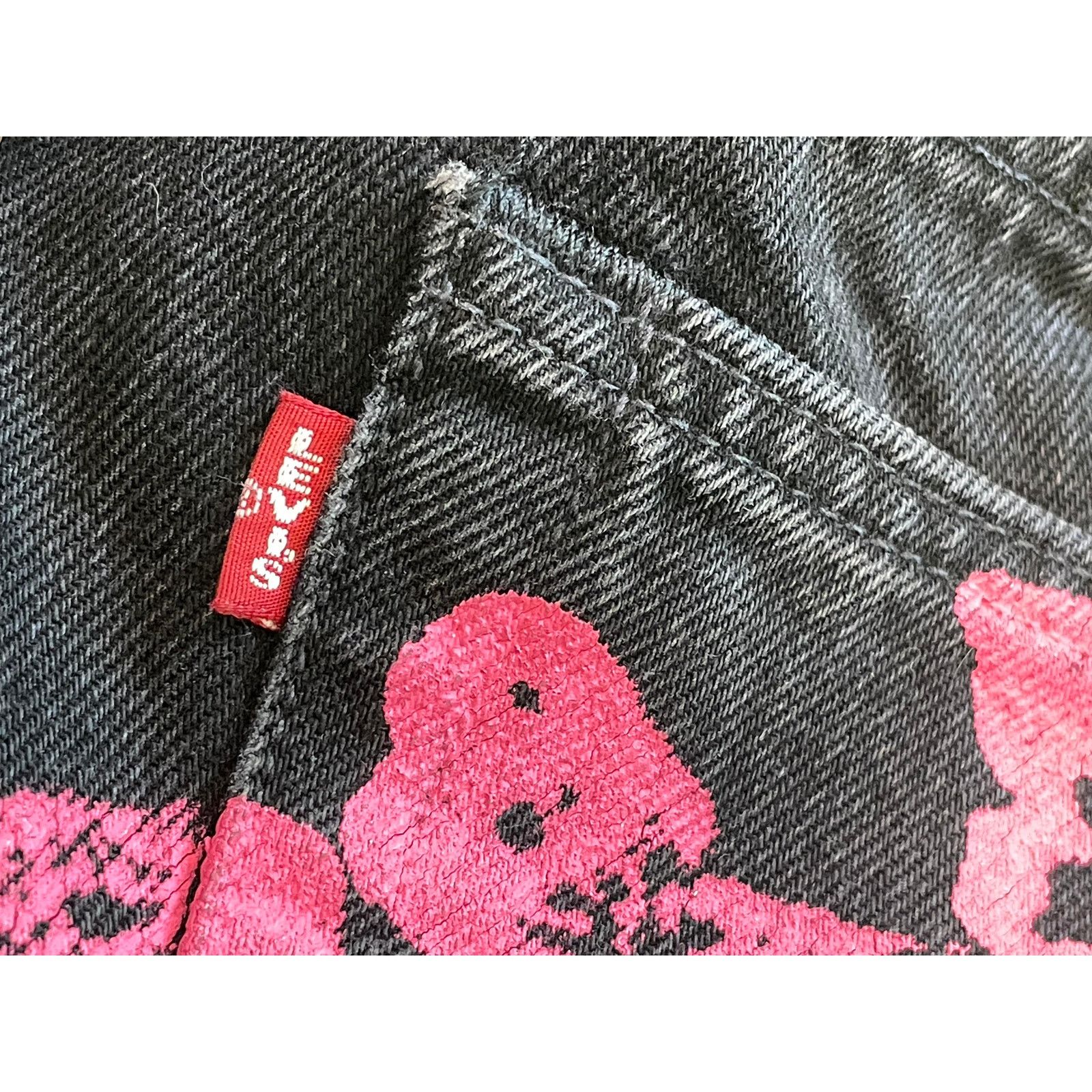 DENIM TEARS Levis Denim Tears B Stroy Black Jeans Size US 32 / EU 48 - 3 Thumbnail
