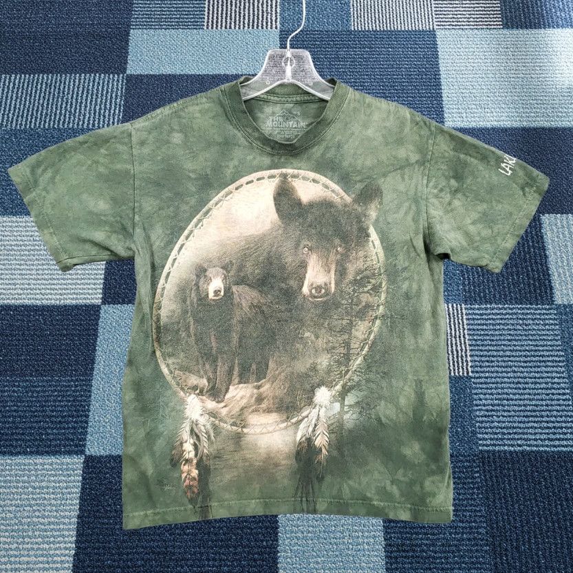 The Mountain The Mountain Bear Graphic T Shirt Mens S Small Green Lake Tahoe Size US S / EU 44-46 / 1 - 1 Thumbnail