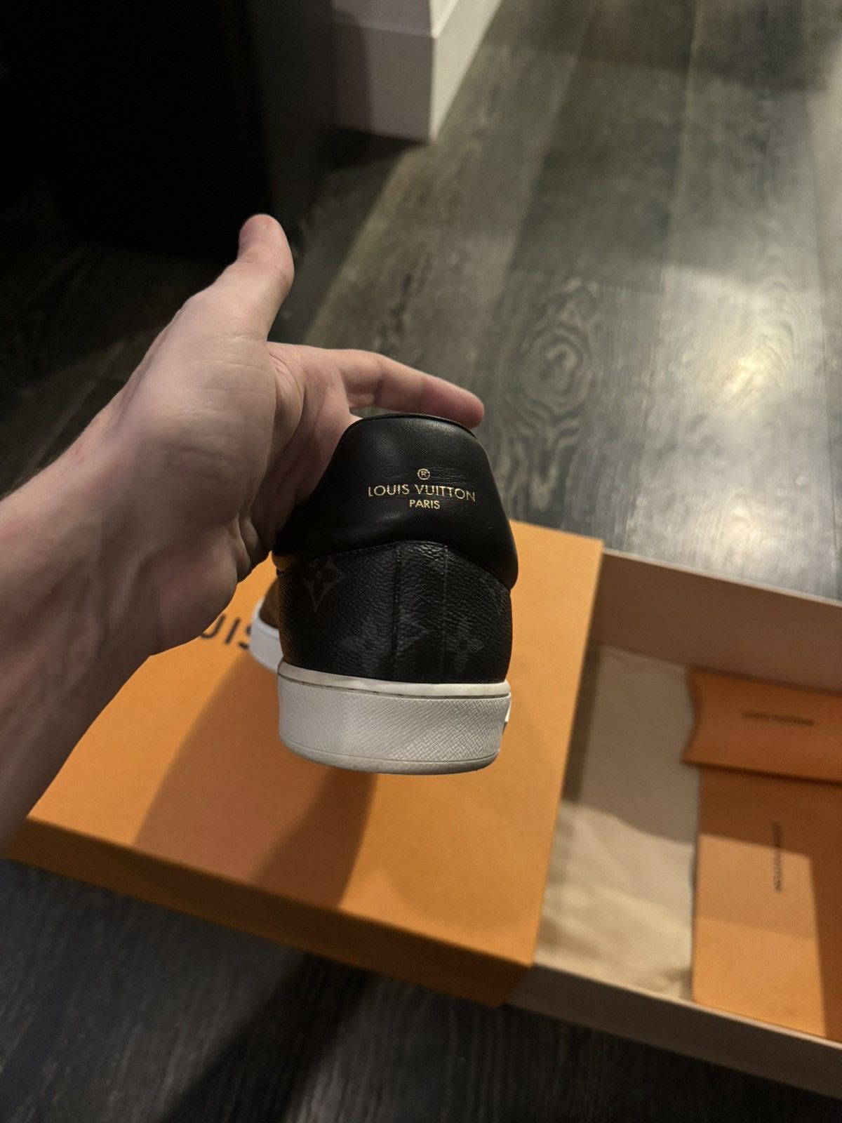 Louis Vuitton Louis Vuitton Sneakers LV Monogram Size US 9.5 / EU 42-43 - 11 Thumbnail