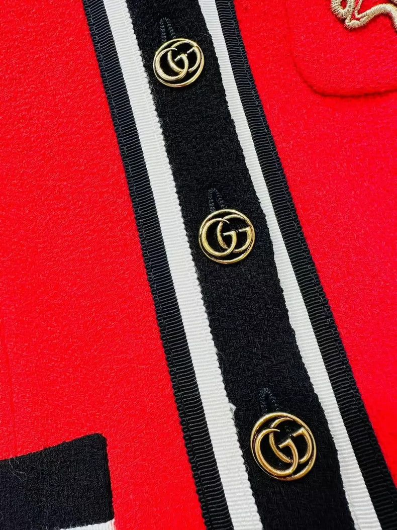 Gucci GucciRed badge embroidered jacket 2503-Nextarrow Size S / US 4 / IT 40 - 3 Thumbnail