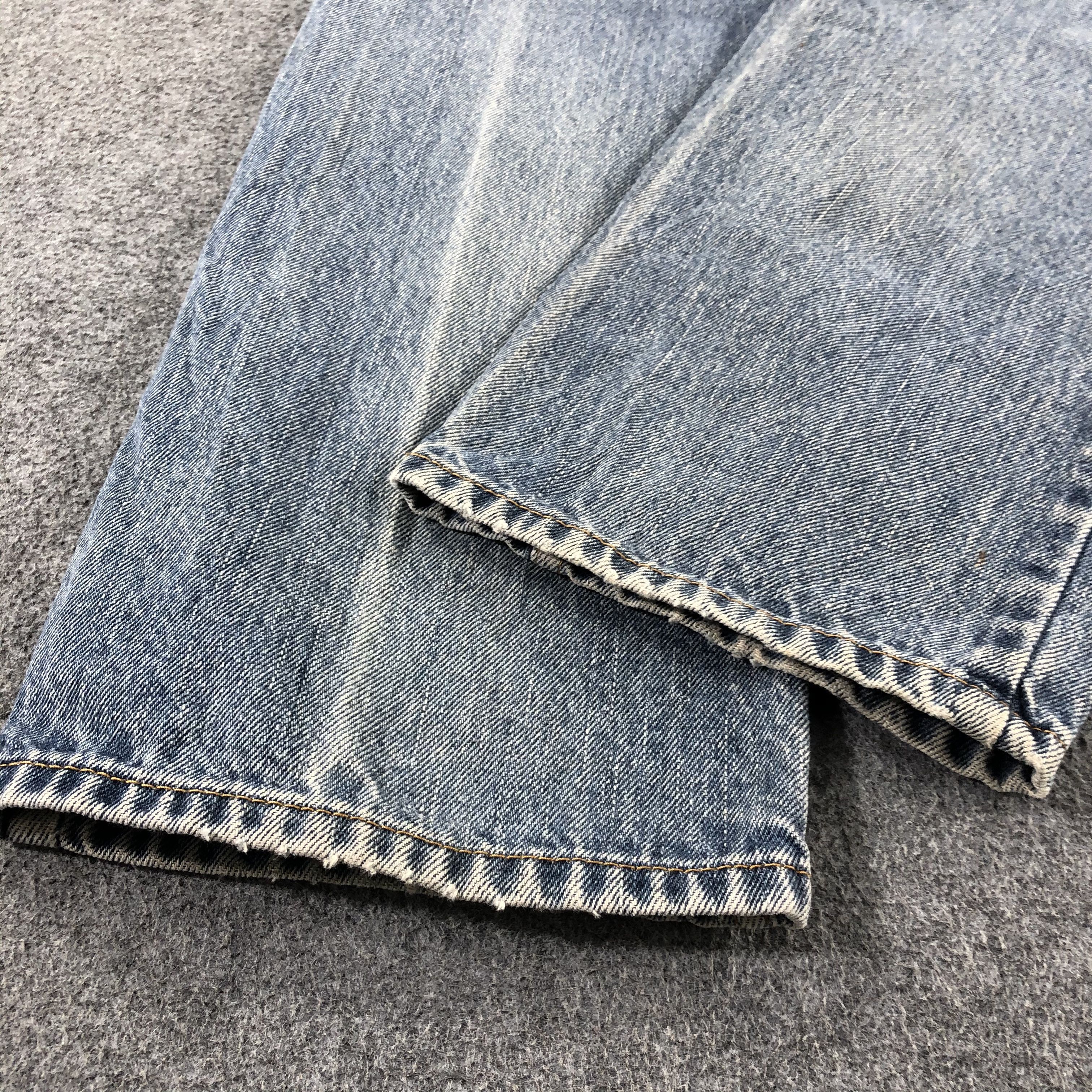 Levi's Vintage Blue Wash Levis 505 Jeans-J2359 Size US 30 / EU 46 - 6 Thumbnail