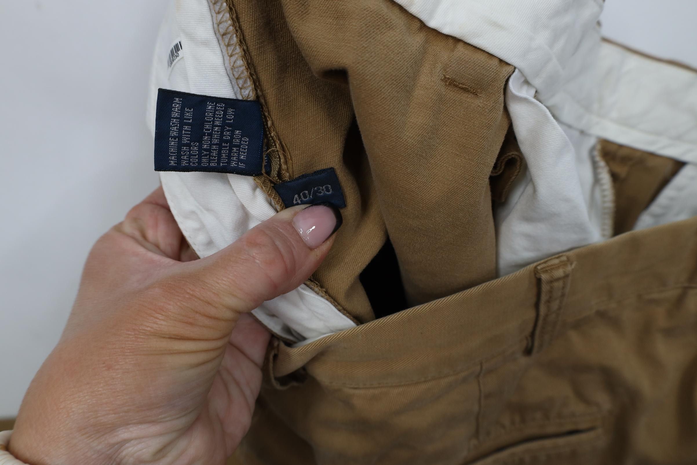 Polo Ralph Lauren Vintage 90s Ralph Lauren Prospect Wide Leg Chino Pants Brown Size US 40 / EU 56 - 8 Thumbnail
