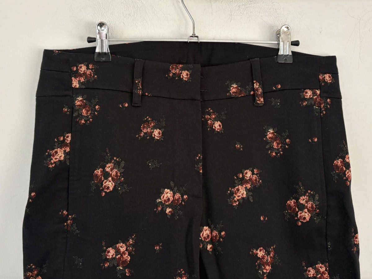 Ann Demeulemeester AW19 floral jacquard pants with double cuffs Size US 32 / EU 48 - 4 Thumbnail