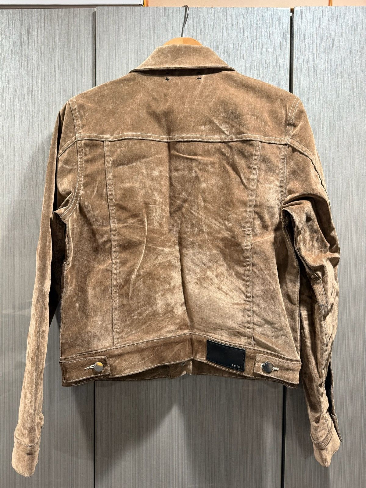 Amiri Amiri Arts District Brown Suede Jacket Size US S / EU 44-46 / 1 - 2 Thumbnail
