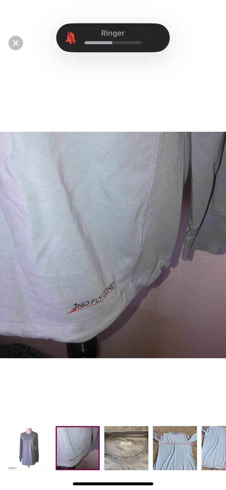 Duluth Trading Company Duluth trading co XS no fly zone tshirt Size XS / US 0-2 / IT 36-38 - 5 Thumbnail