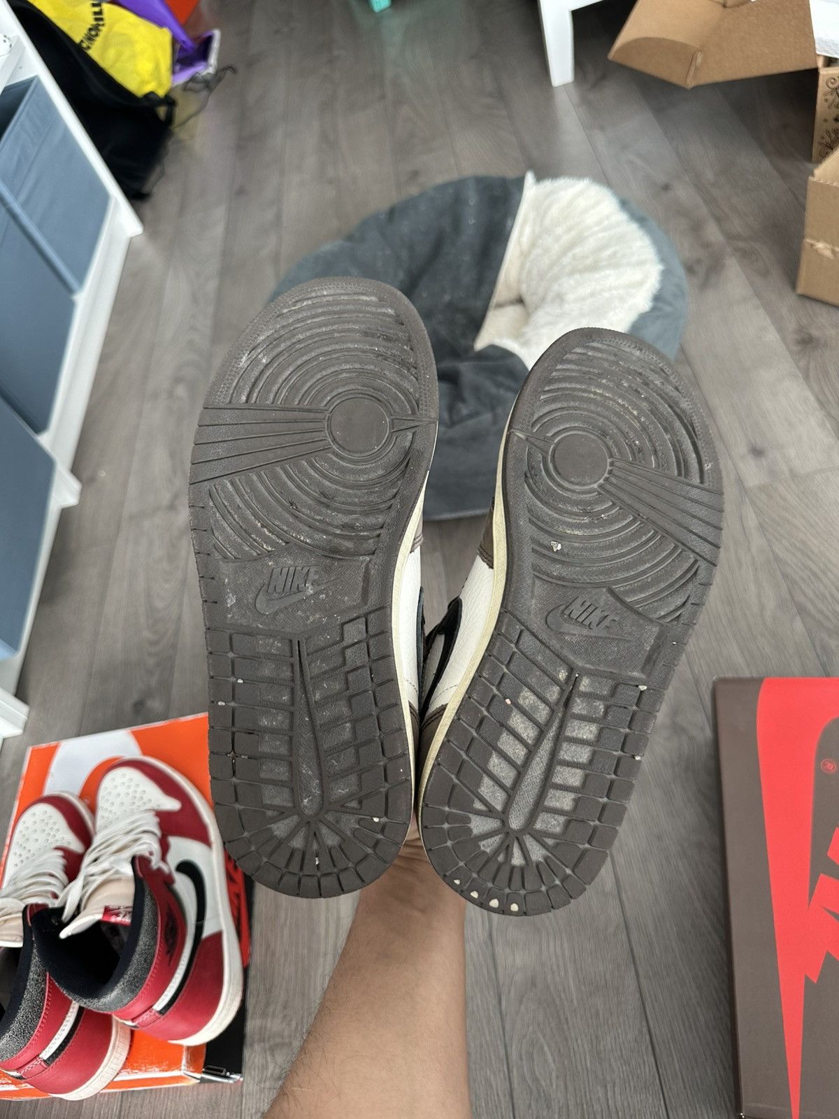 Jordan Brand × Nike × Travis Scott Travis Scott Jordan 1 OG size 8 Size US 8 / EU 41 - 8 Thumbnail