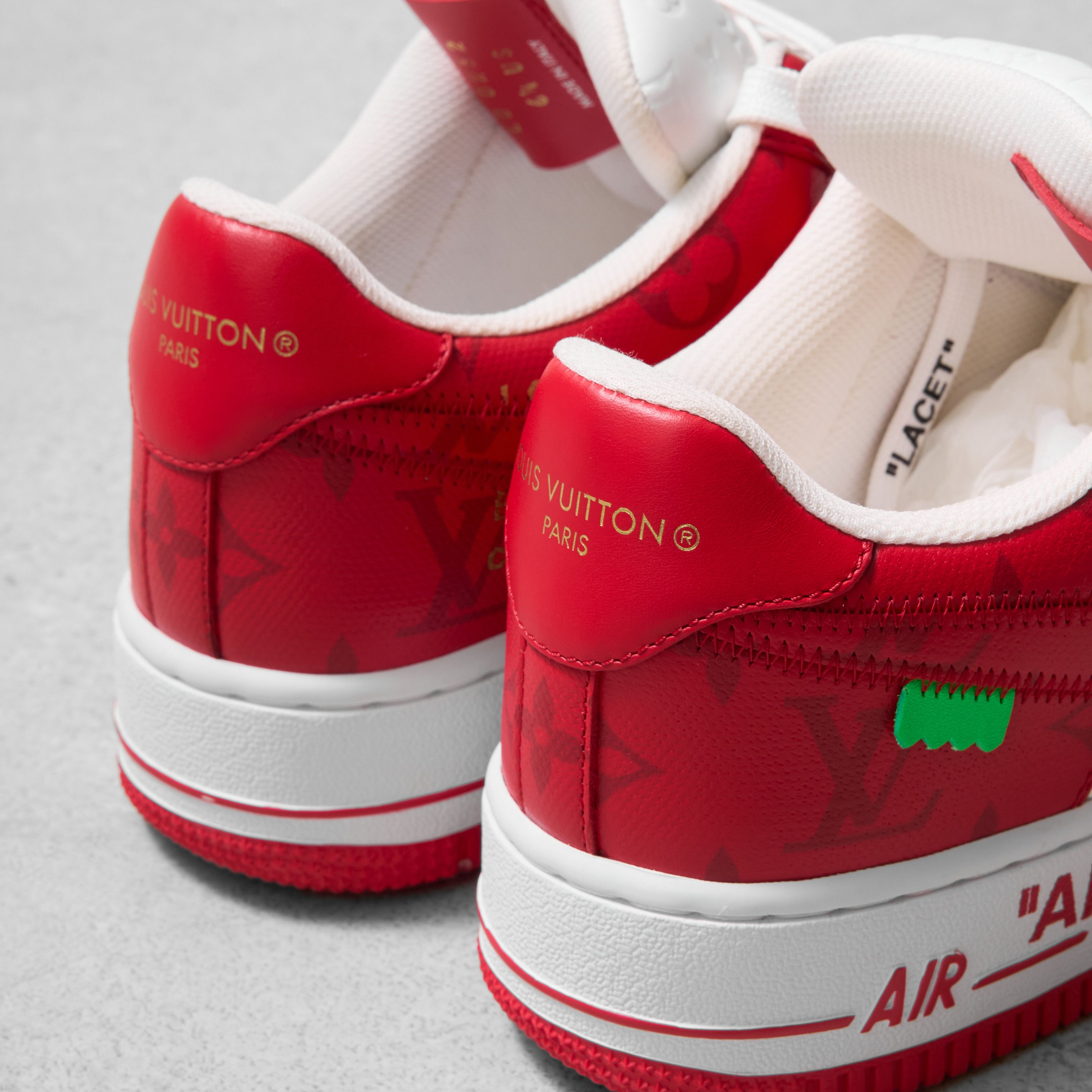 Louis Vuitton LOUIS VUITTON X NIKE AIR FORCE 1 Size US 6.5 / EU 39-40 - 7 Thumbnail