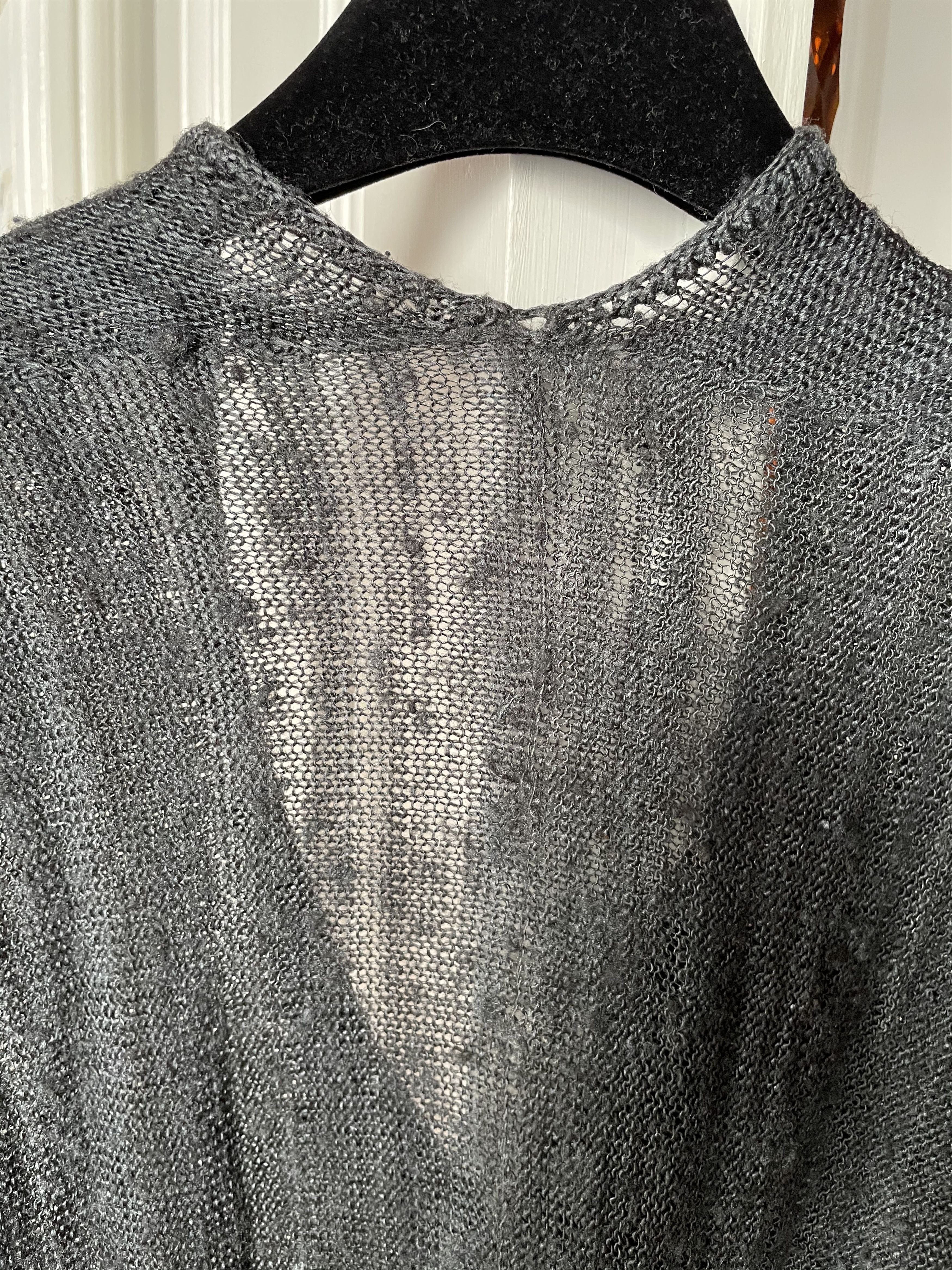 Label Under Construction LABEL UNDER CONSTRUCTION HANDSPUN SILK CARDIGAN SIZE-M Size US M / EU 48-50 / 2 - 8 Thumbnail