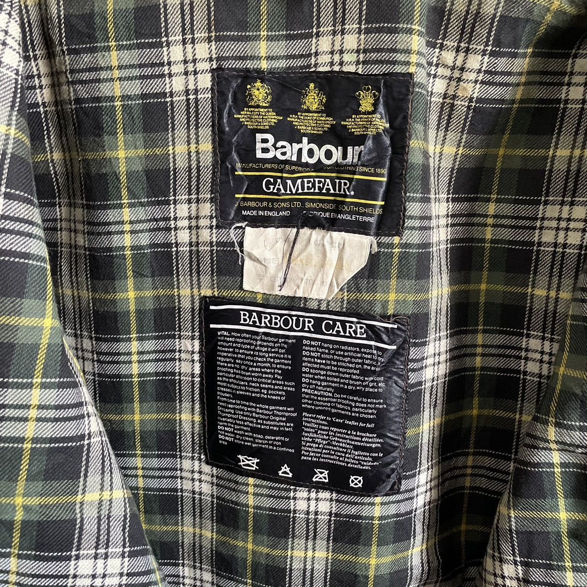 Barbour × Vintage Vintage Barbour waxed jacket Size US L / EU 52-54 / 3 - 4 Thumbnail