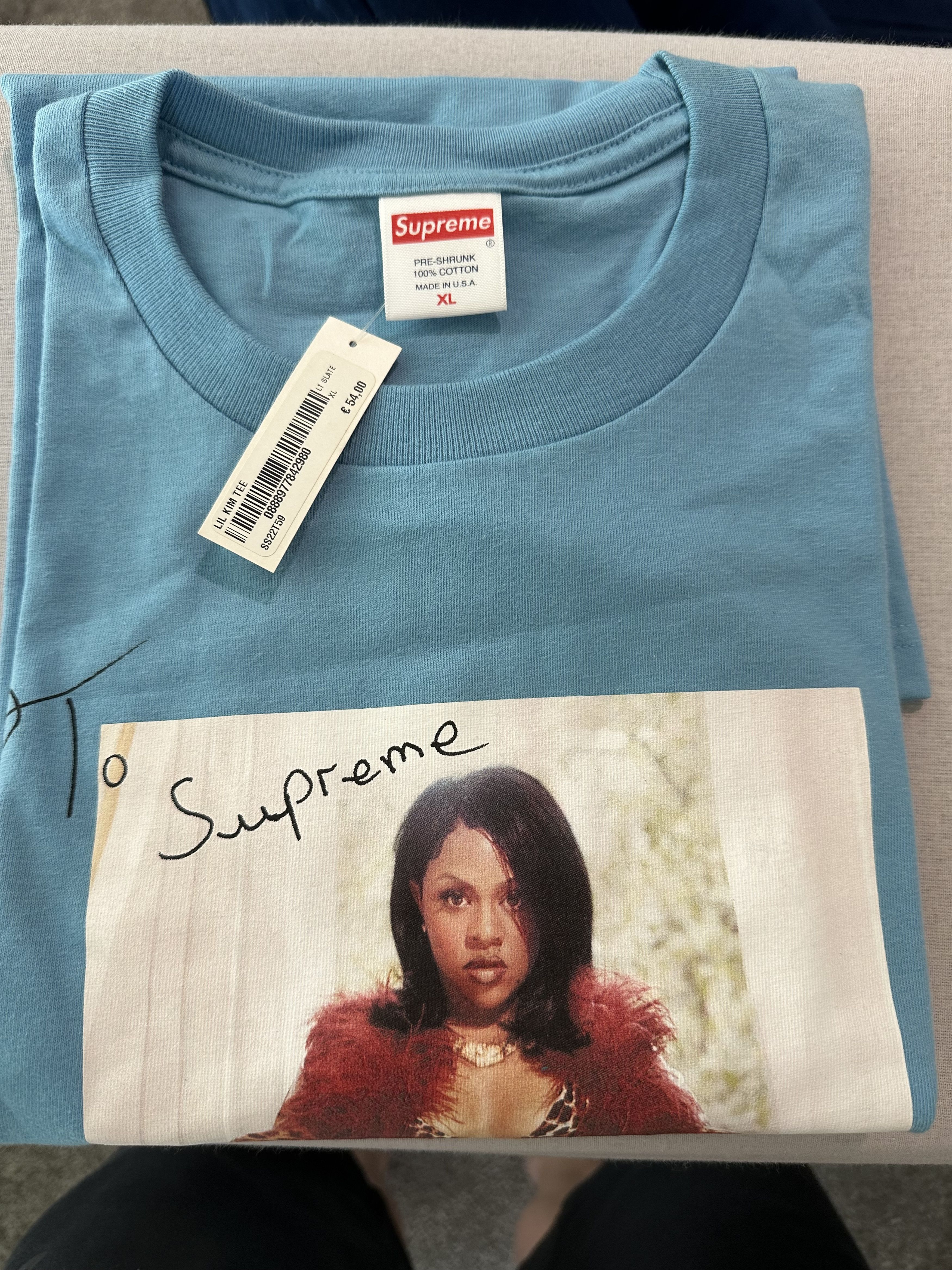 Supreme Lil Kim tee Hardcore Size US XL / EU 56 / 4 - 3 Thumbnail