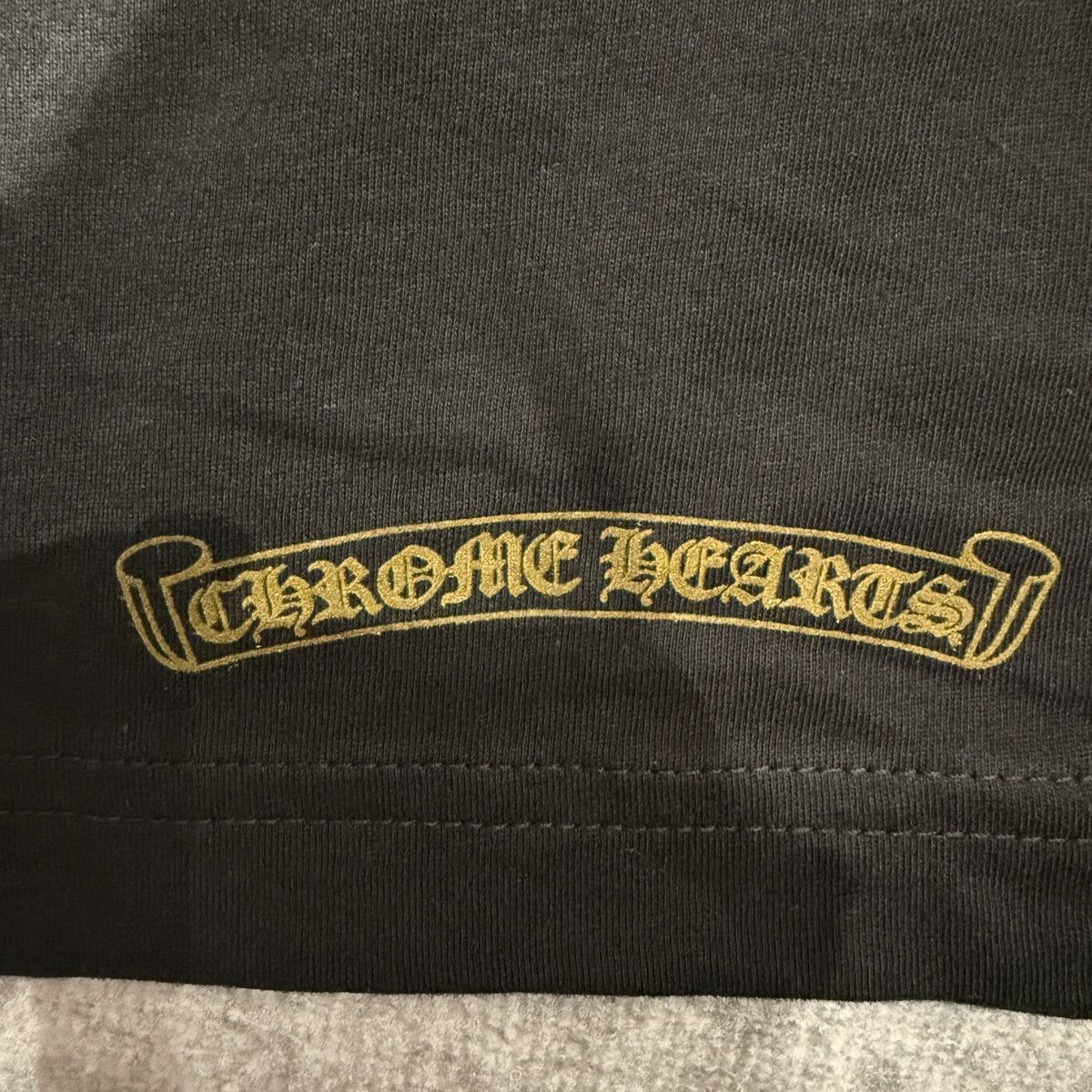 Chrome Hearts Chrome Hearts Gold Script Long Sleeve T shirt L Size US L / EU 52-54 / 3 - 3 Thumbnail