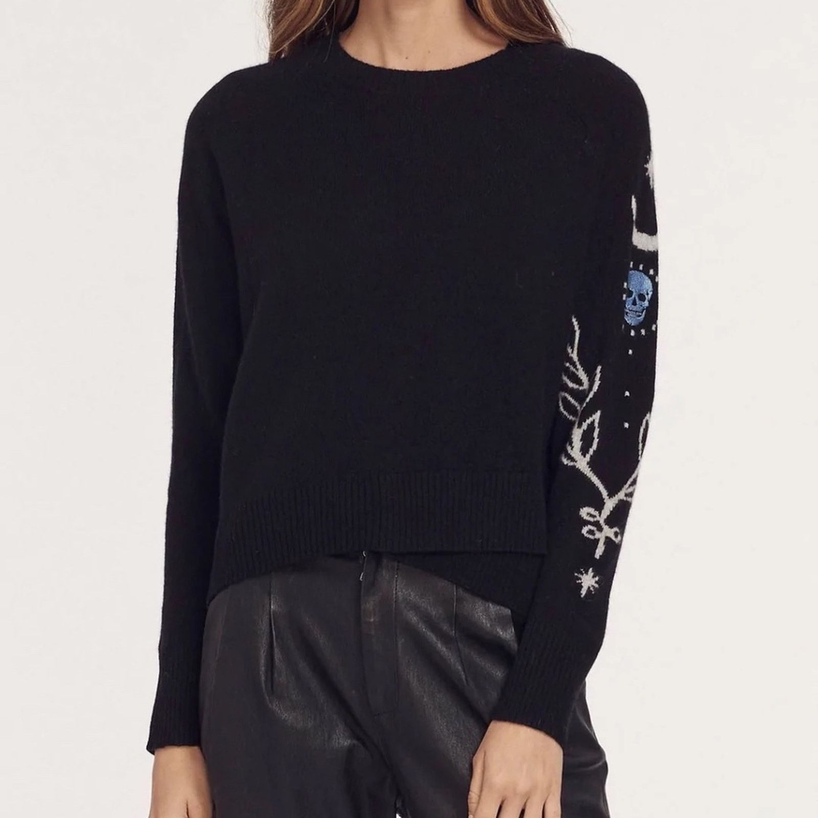 360Cashmere Skull Cashmere Layla Sweater from 360 CASHMERE Size M / US 6-8 / IT 42-44 - 2 Thumbnail