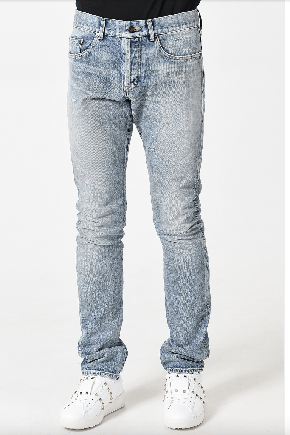 Saint Laurent Paris o1bcso1str0924 Slim-Fit Jeans in Blue Size US 30 / EU 46 - 1 Preview