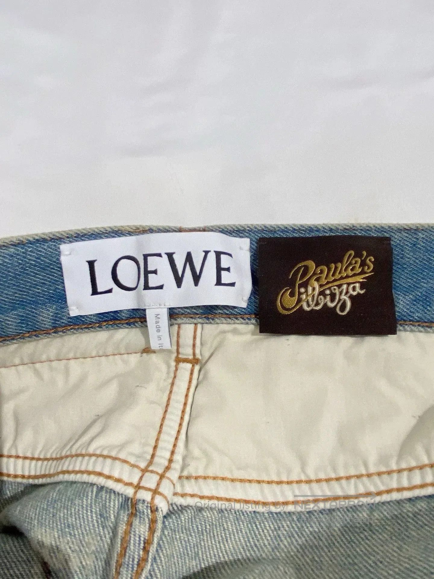 Loewe Loewe Moon Phase Denim Shorts. Size US 38 / EU 54 - 6 Thumbnail