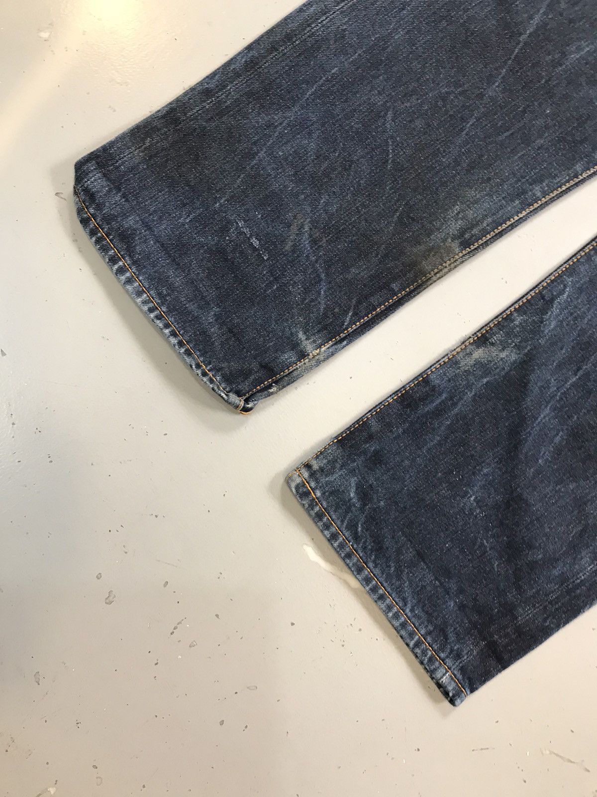 Evisu Rare Vintage Evisu salvage straight fit denim Size US 34 / EU 50 - 6 Thumbnail