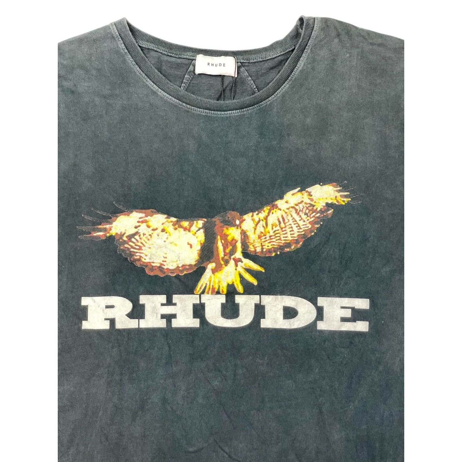 Rhude Rhude Eagle Navy Tee Size US L / EU 52-54 / 3 - 2 Thumbnail