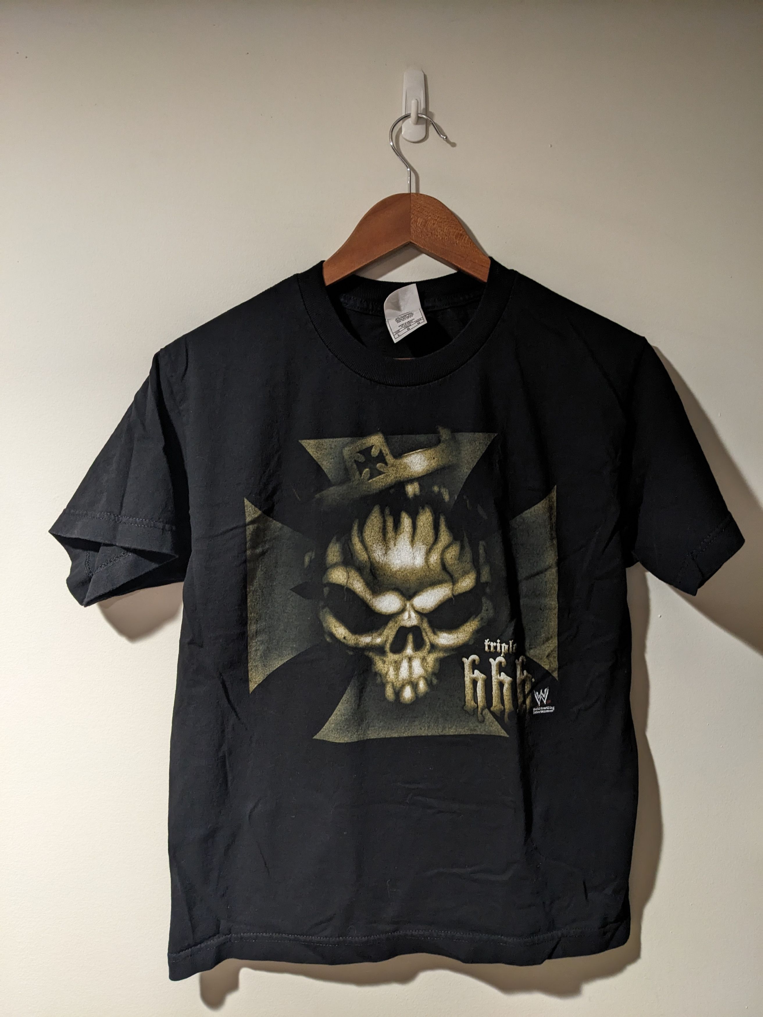 Vintage × WWE × WWF Vintage 90s Triple H King of Kings WWE Youth Large T-Shirt Size US L / EU 52-54 / 3 - 1 Thumbnail