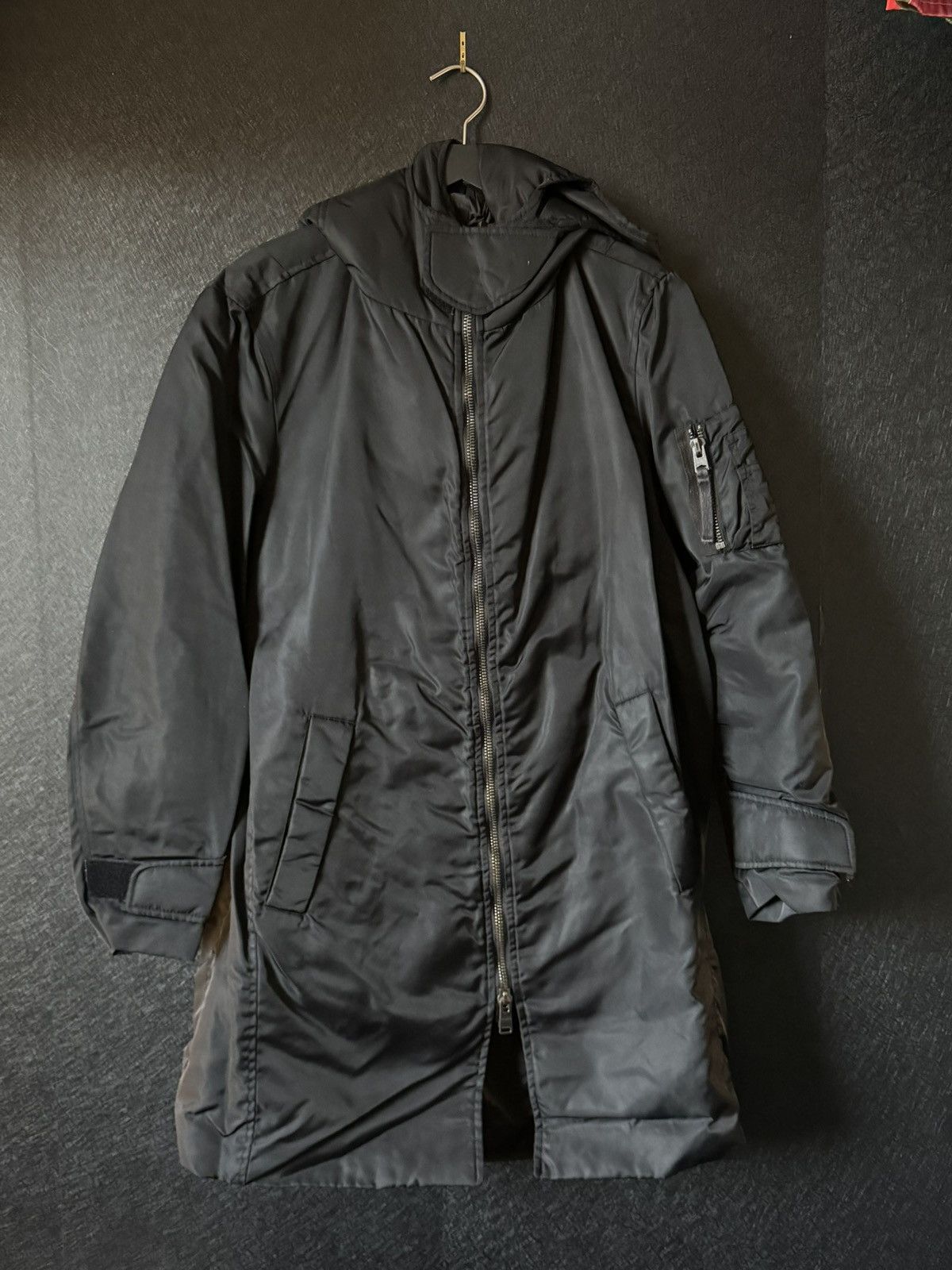 Allsaints Allsaints Kudi Parka with Double Zipper & Double Hood Size US S / EU 44-46 / 1 - 1 Thumbnail