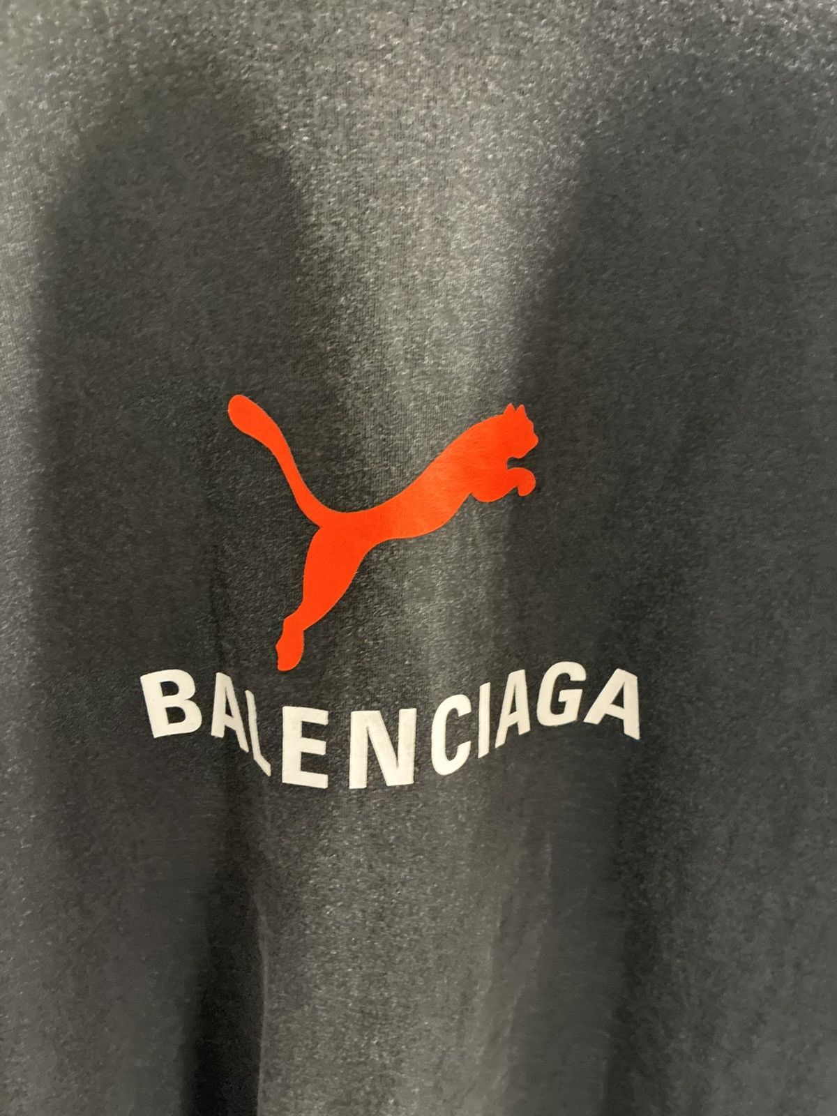 Balenciaga Balenciaga Puma Thick Cotton T shirt Size US S / EU 44-46 / 1 - 2 Thumbnail