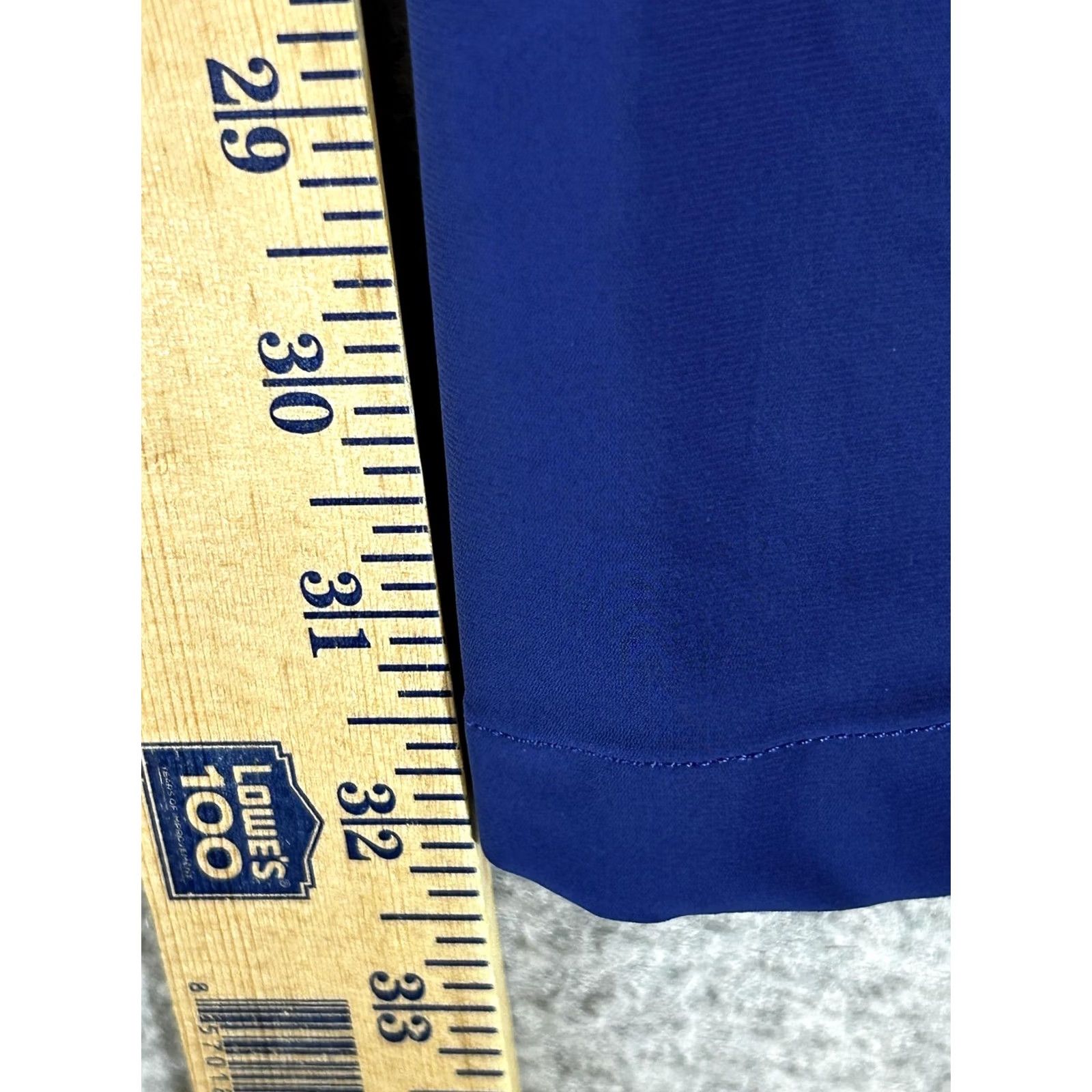 Vintage Greyson Mens Chino Pants 36x32 Blue Lightweight Stretch Flat Front Golf Casual Size US 36 / EU 52 - 4 Thumbnail