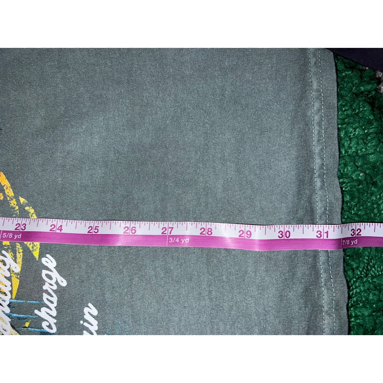 Pacsun Retro Broken Hearts Club Life Is Pain Skull Green Shirt L Size US L / EU 52-54 / 3 - 8 Thumbnail
