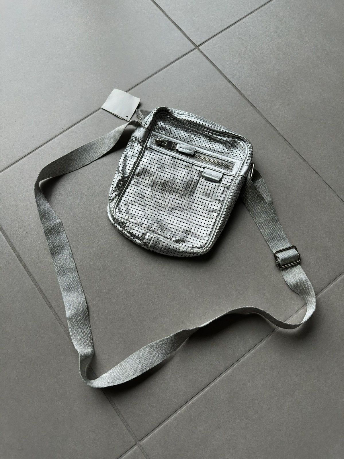 Dior Dior Homme Leather iPod case with chain and bee | Grailed