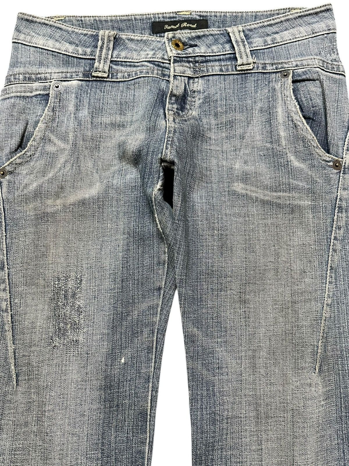 Japanese Brand Vintage Camel Road Flare Grunge Denim Size US 31 - 2 Thumbnail