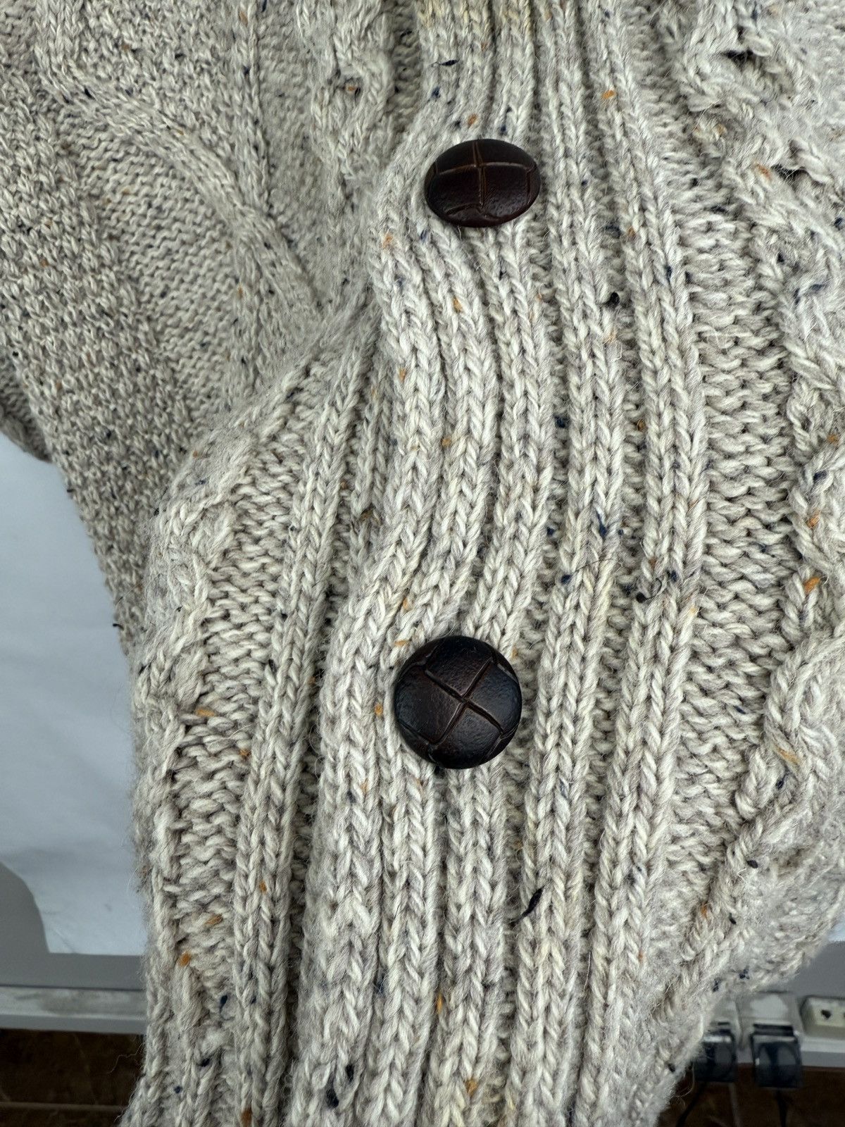 Aran Crafts 🇮🇪 Aran Crafts Ireland Market Merino Wool Cardigan Sweater Size US M / EU 48-50 / 2 - 7 Thumbnail
