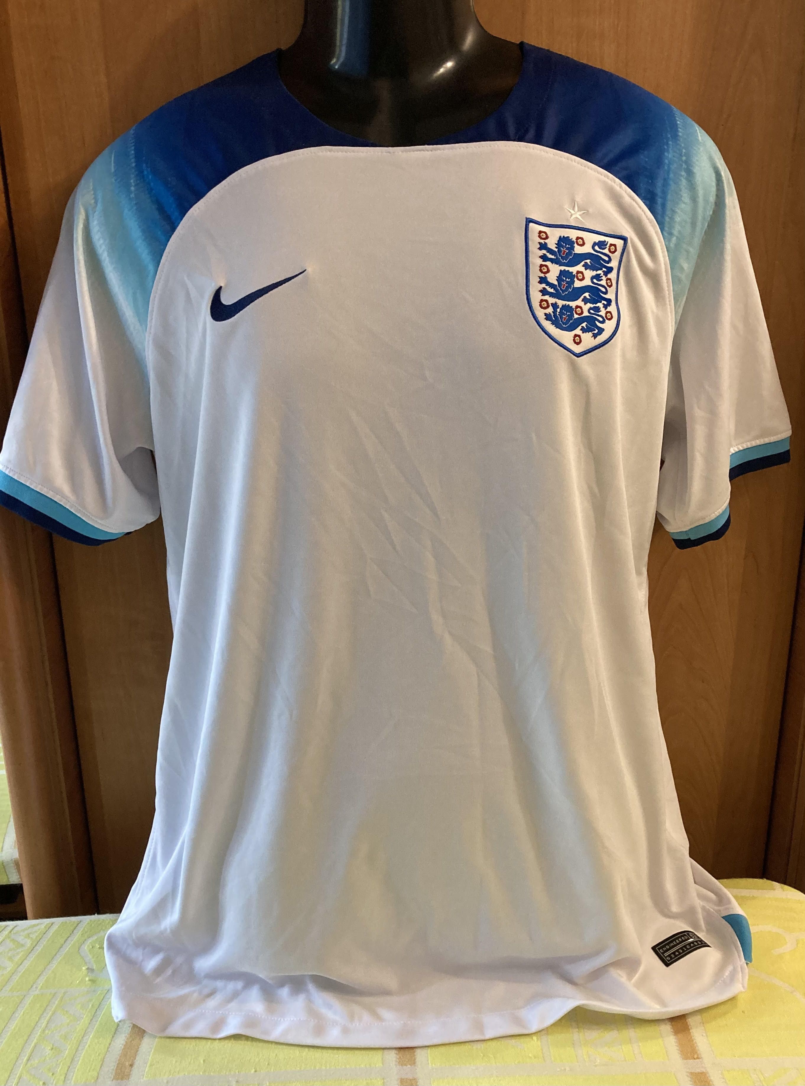 Other Nike England 2022 Home Jersey White/Blue Void Size US XL / EU 56 / 4 - 14 Thumbnail