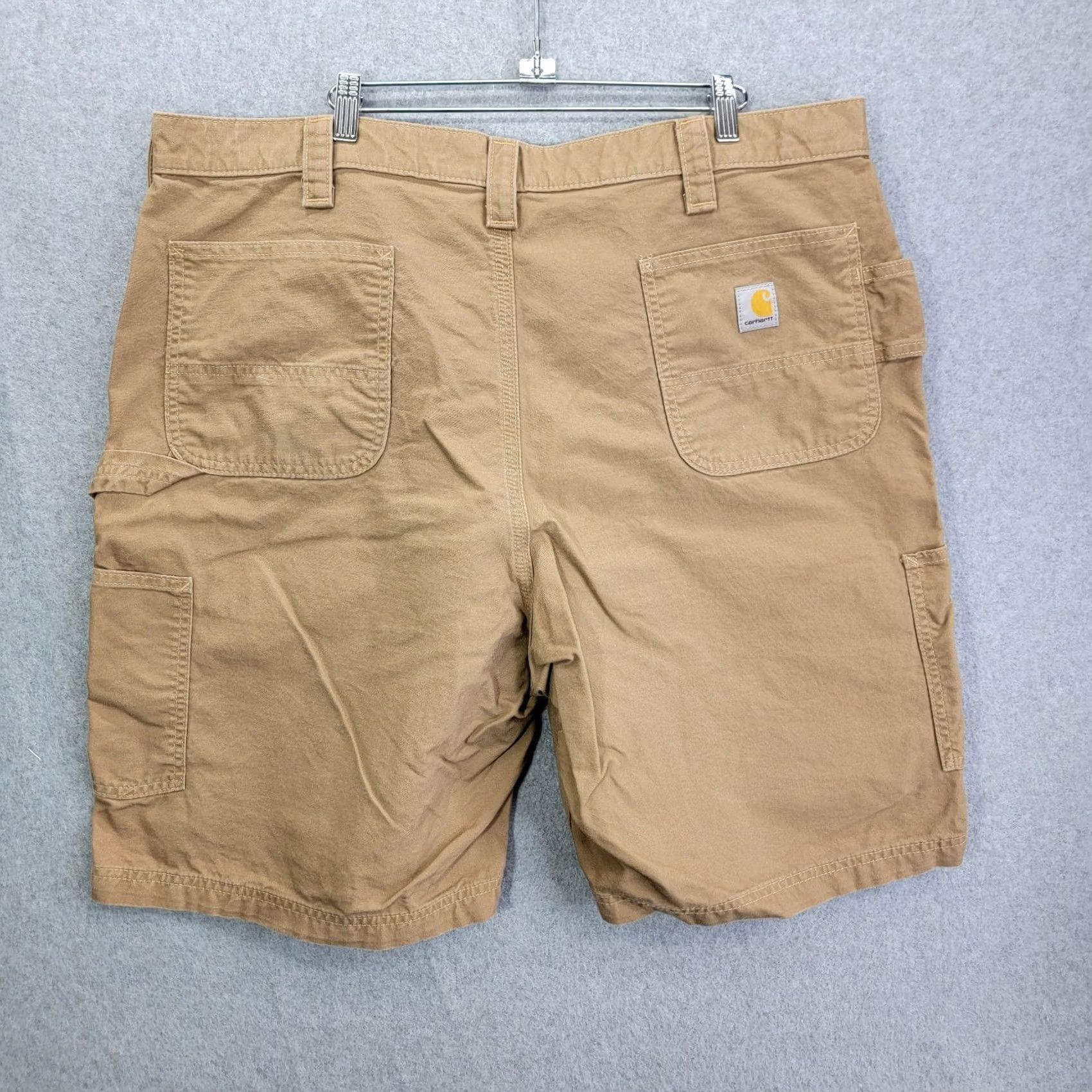 Carhartt Carhartt Shorts Mens 42 Dark Khaki Size B147 DKH Canvas Carpenter Work Size US 42 / EU 58 - 7 Thumbnail