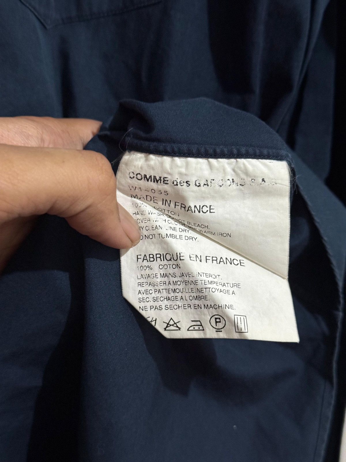 Comme des Garcons Comme des Garcons button ups shirt Size US L / EU 52-54 / 3 - 5 Thumbnail