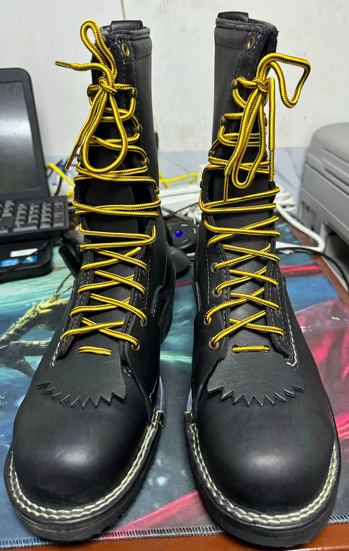 WESCO Wesco Lineman 9165 Steel Toe Boot Size US 9 / EU 42 - 1 Thumbnail