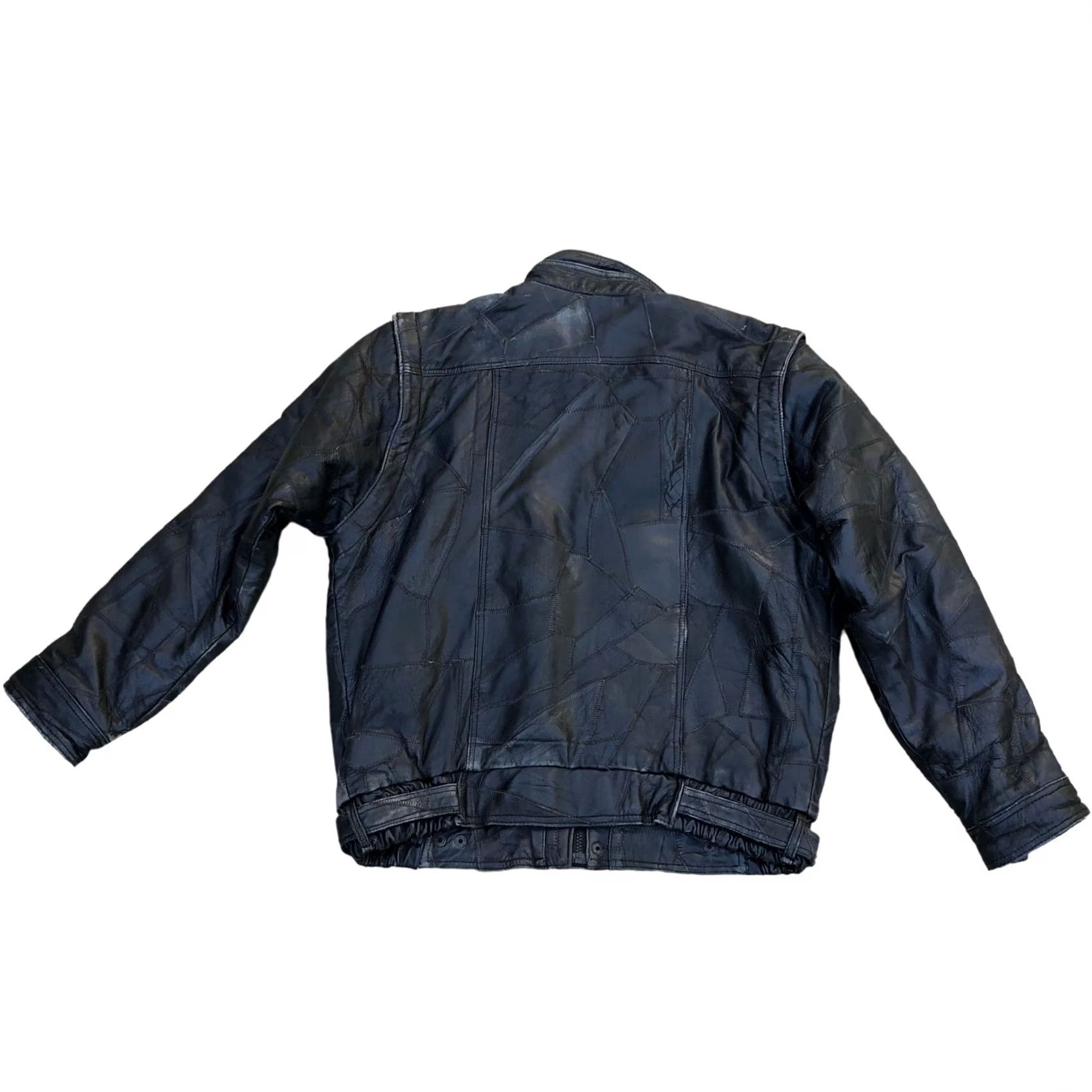 Vintage VINTAGE ECHTES LEDER FUTTER Motorcycle Biker Leather Jacket Men's MEDIUM Black Jacket Mens Leather Motorcycle Size US M / EU 48-50 / 2 - 2 Thumbnail