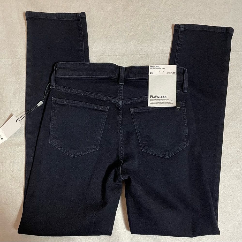 Joe's NWT New $188 Joe's The Lara Mid-Rise Cigarette Ankle Delos Size 23" - 4 Thumbnail