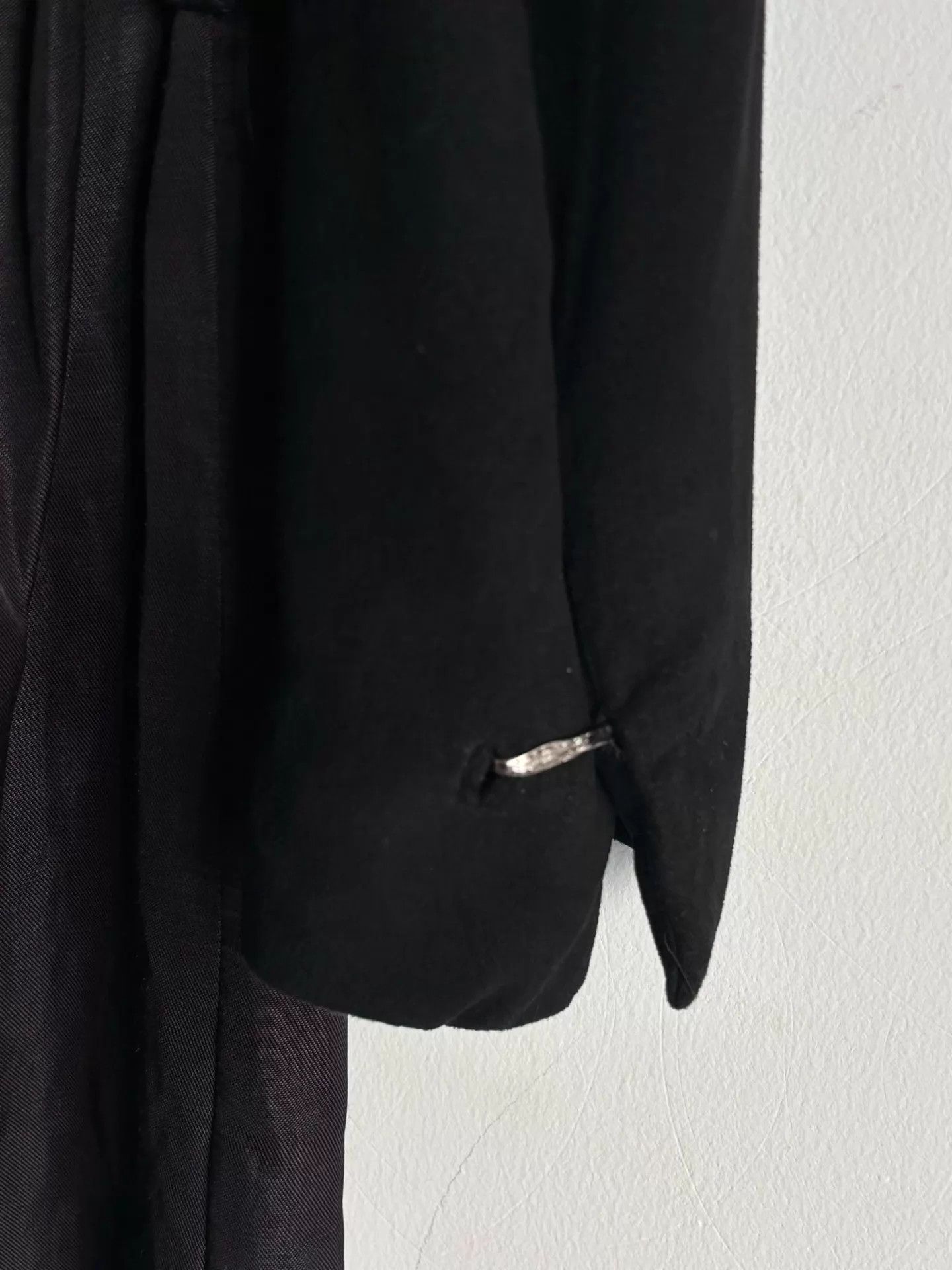 Helmut Lang Helmut Lang Suede & Nylon Panelled Coat S Size S / US 4 / IT 40 - 6 Thumbnail
