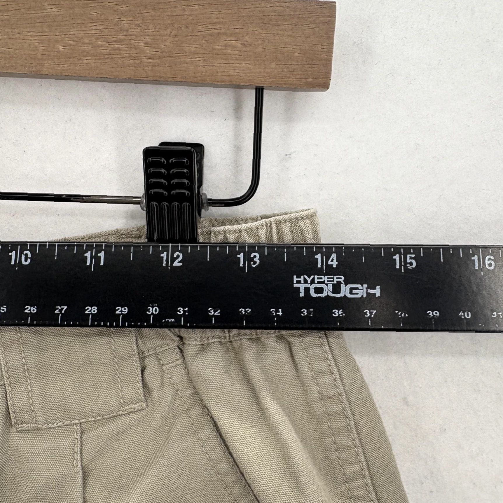 Royal Robbins Royal Robbins Pants Womens 6 Beige Cargo Hiking Cotton Elastic Waist Pockets Size 28" / US 6 / IT 42 - 6 Thumbnail