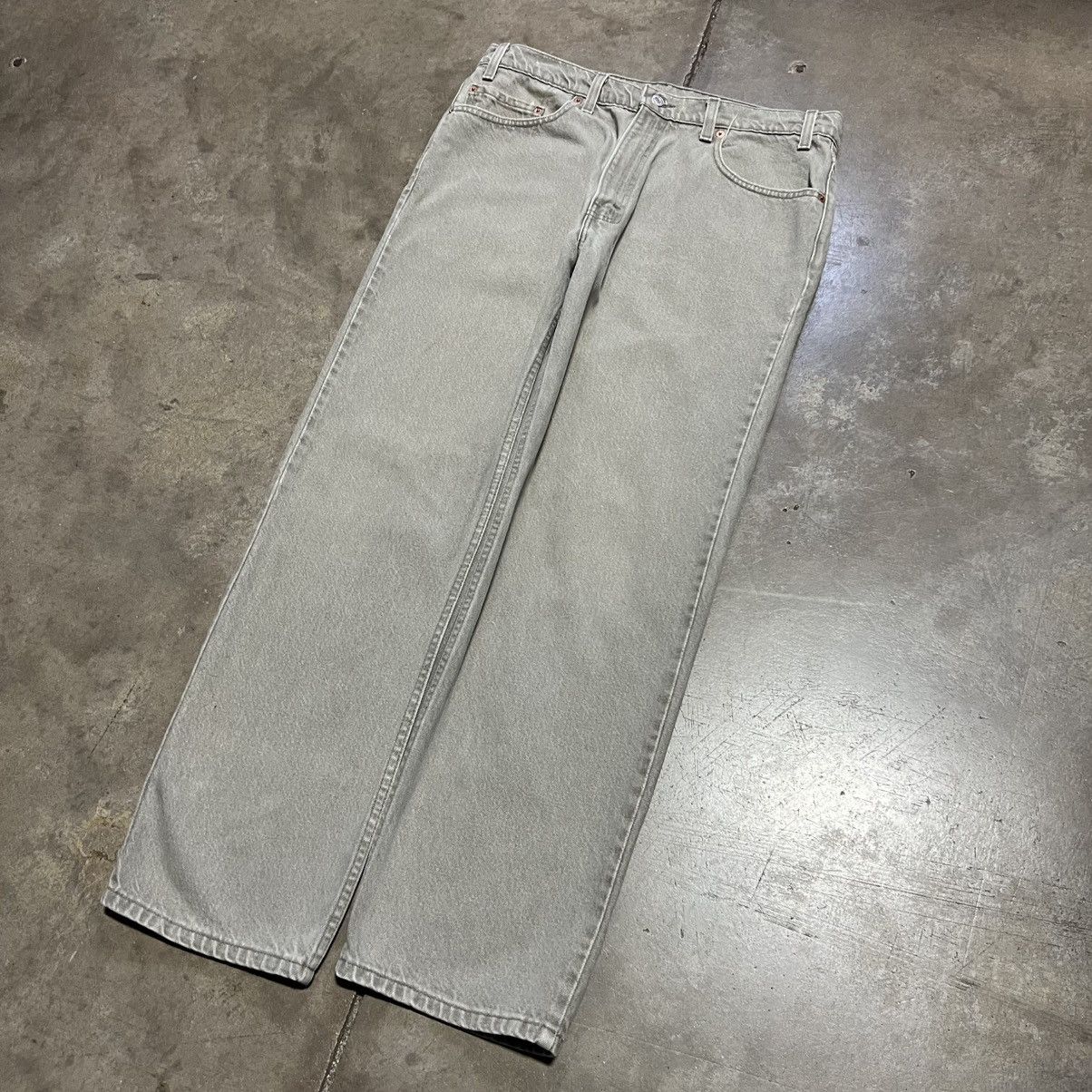 Levi's Vintage Levis 550 Denim Jeans Relaxed Fit Western 90s USA Size US 36 / EU 52 - 2 Thumbnail