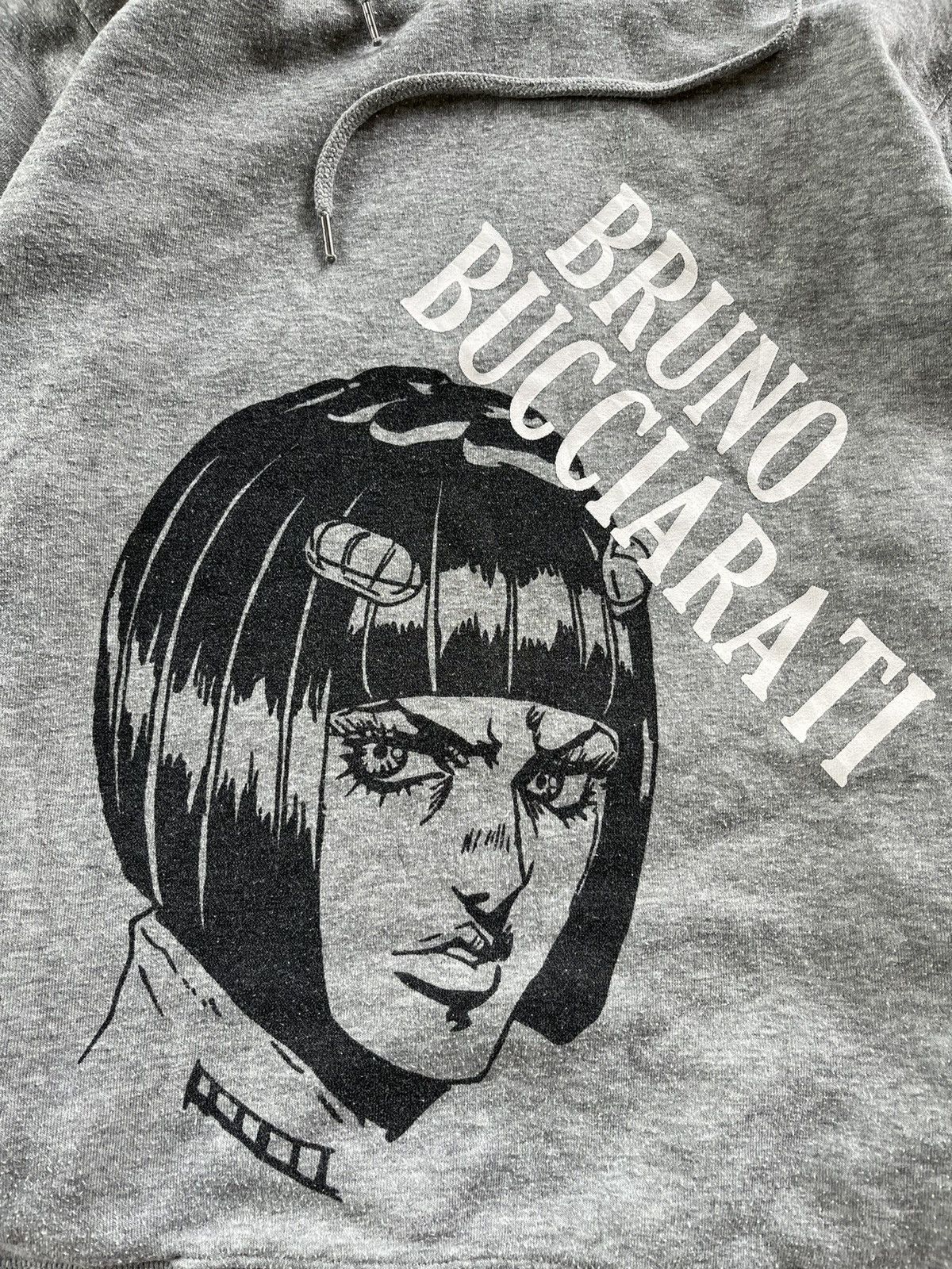 Anime × Japanese Brand × Vintage 🔥Anime Jojo Bruno Bucciarati Big Logo Hoodie 2 Pocket Size US M / EU 48-50 / 2 - 3 Thumbnail
