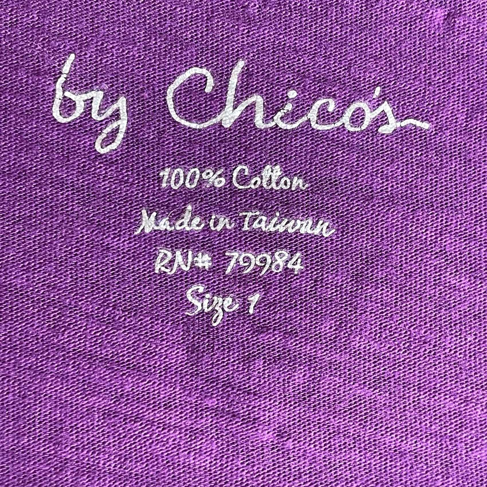 Vintage Chico’s Tank Top Blouse Shirt Sleeveless Purple Plum Sequin Casual Evening Sparkle M Womens Size M / US 6-8 / IT 42-44 - 5 Thumbnail