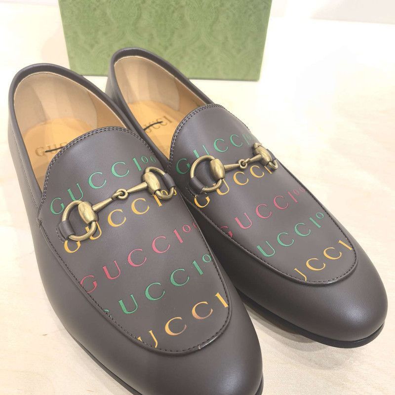 Gucci Gucci Casual Stylish Flat Shoes in Coffee Brown - Size US 7.5 / EU 40-41 - 7 Thumbnail