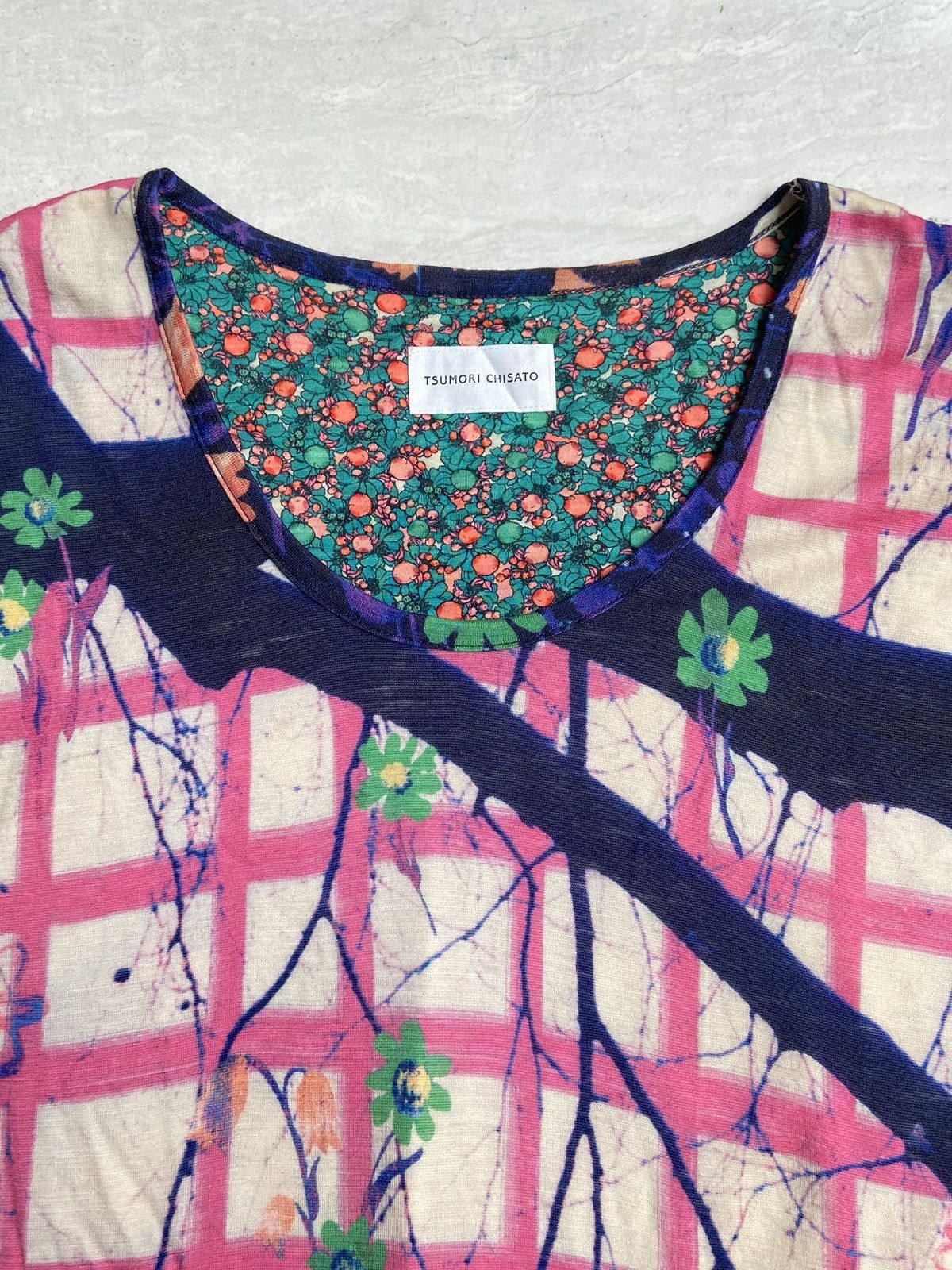 Issey Miyake Issey Miyake TSUMORI CHISATO Flower Long Tank Size US M / EU 48-50 / 2 - 5 Thumbnail