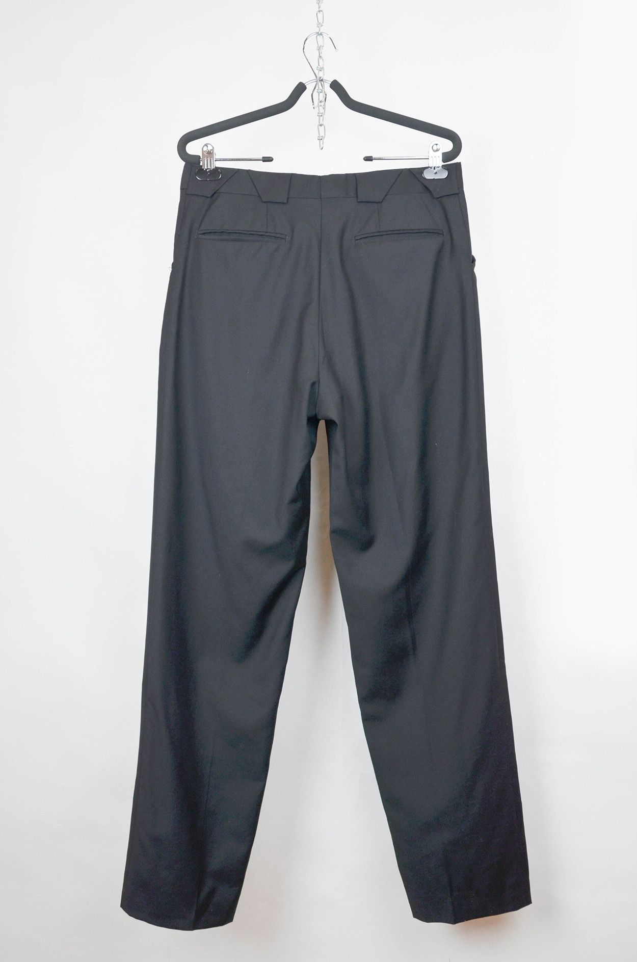 Thierry Mugler Thierry Mugler Wool Trousers Black 42 Size US 30 / EU 46 - 2 Thumbnail